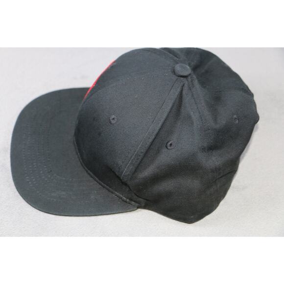 Redcon1 Hat Cap Snap Back Black Red Embroidered Patch Mens RC1 Logo - Picture 3 of 8